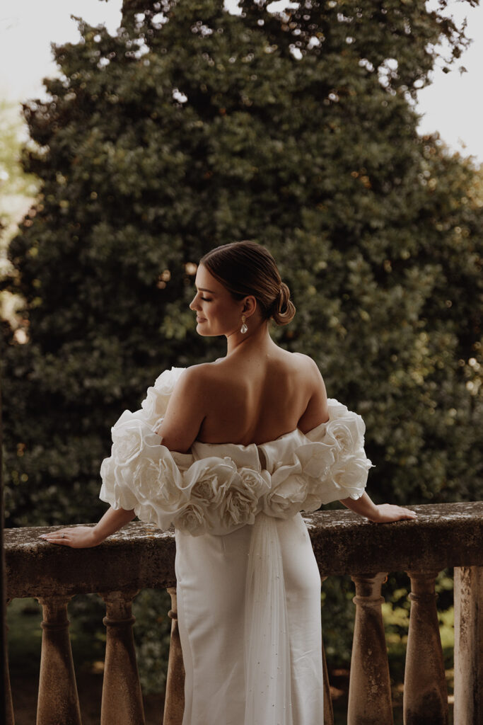 bride in Villa Bartolomea italy